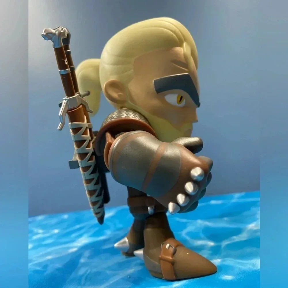 JINX The Witcher  3 - Geralt of Rivia - Vinyl 6” Action Figure - Picture 5 of 13